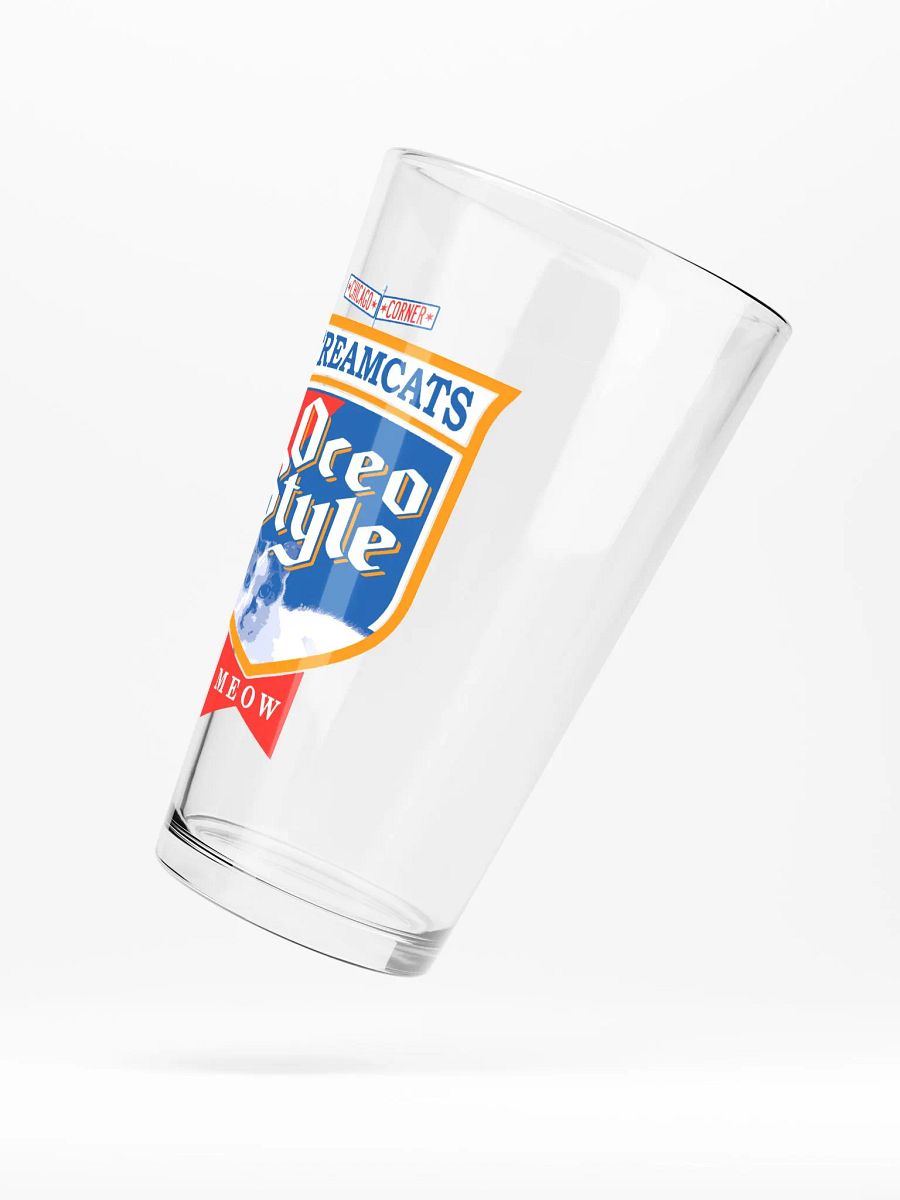 Streamcats Oreo Style - Chicago Corner Pint Glass product image (5)
