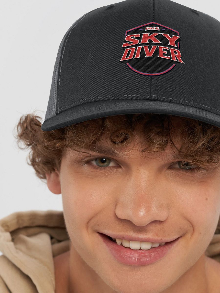 Trucker style shield logo hat product image (8)