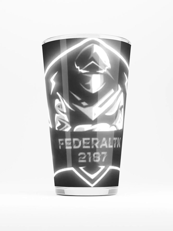 Grey Emblem Fed Glass product image (2)