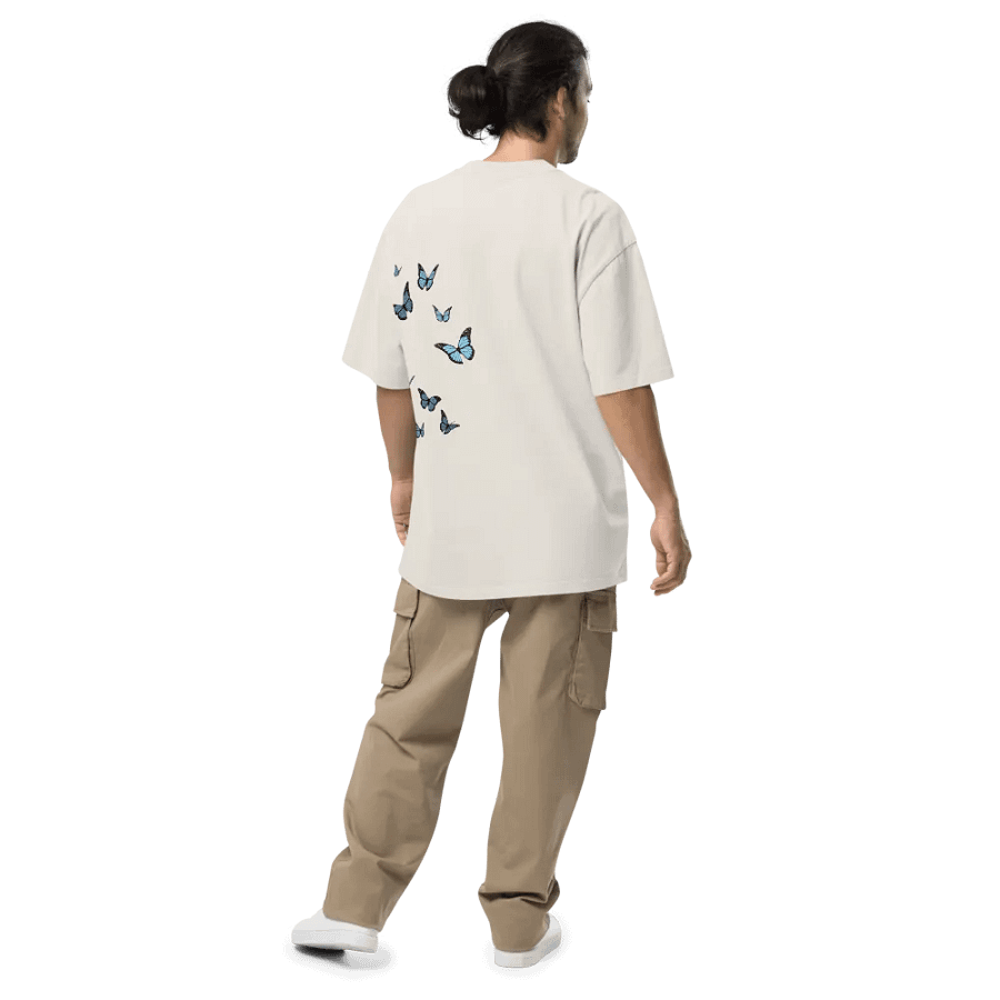 MORPHO BUTTERFLY OVERSIZED TEE product image (5)