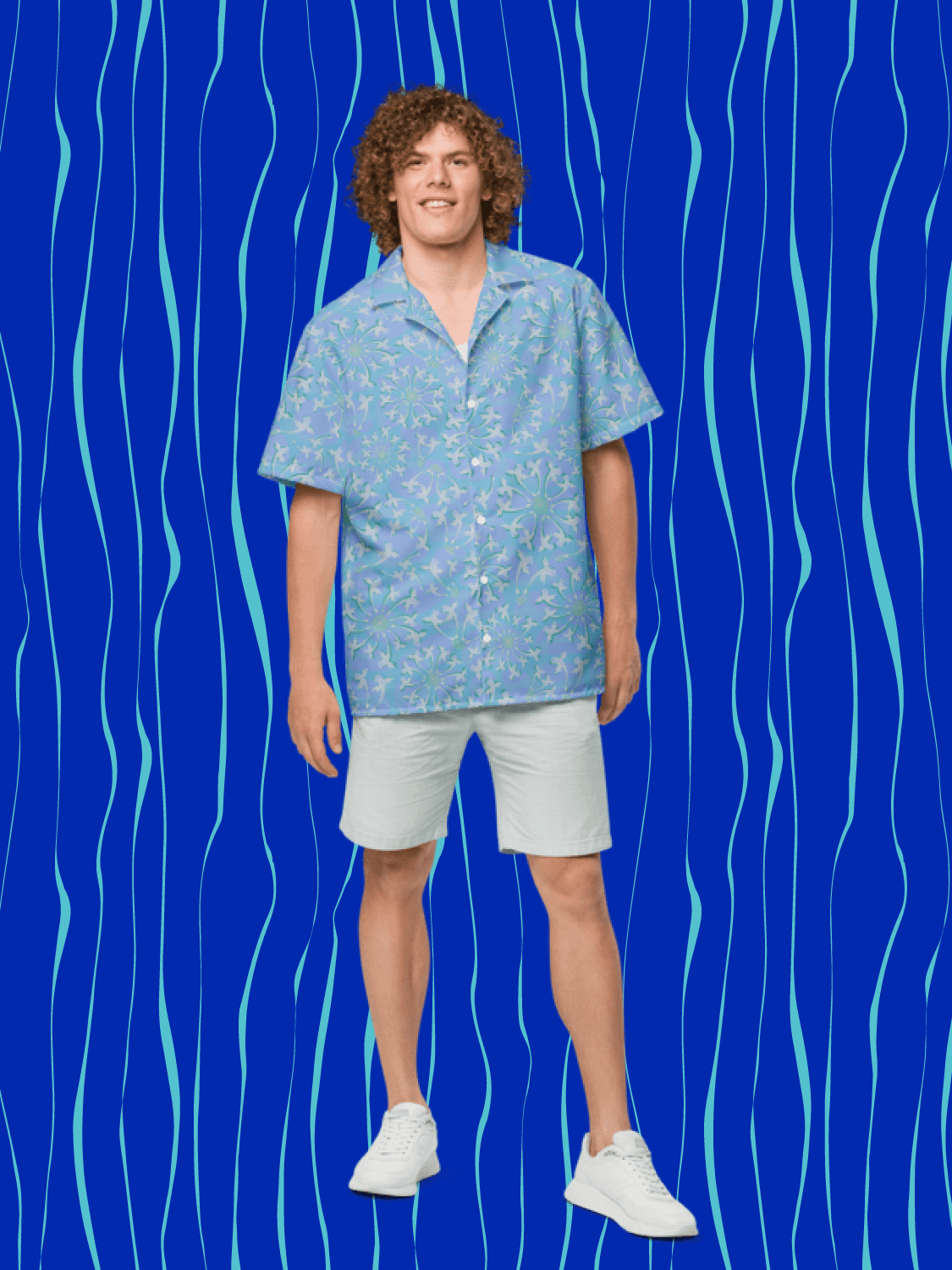 Fintastic Wish Unisex Button Down Shirt product image (7)