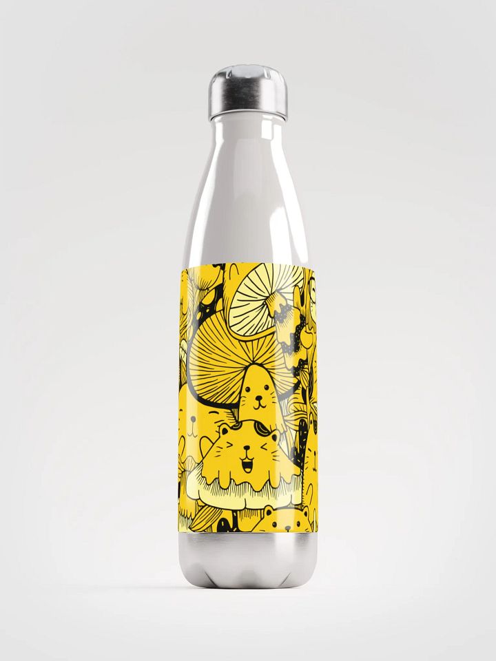 Mewshroom Madness Cat Water Bottle product image (1)