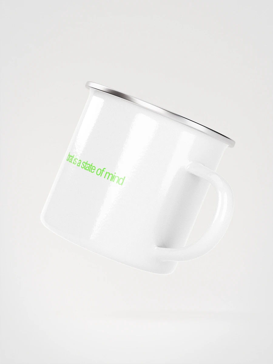 brat is a state of mind enemel mug product image (2)