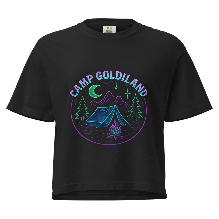 CAMP GOLDILAND relaxed crop top product image (1)