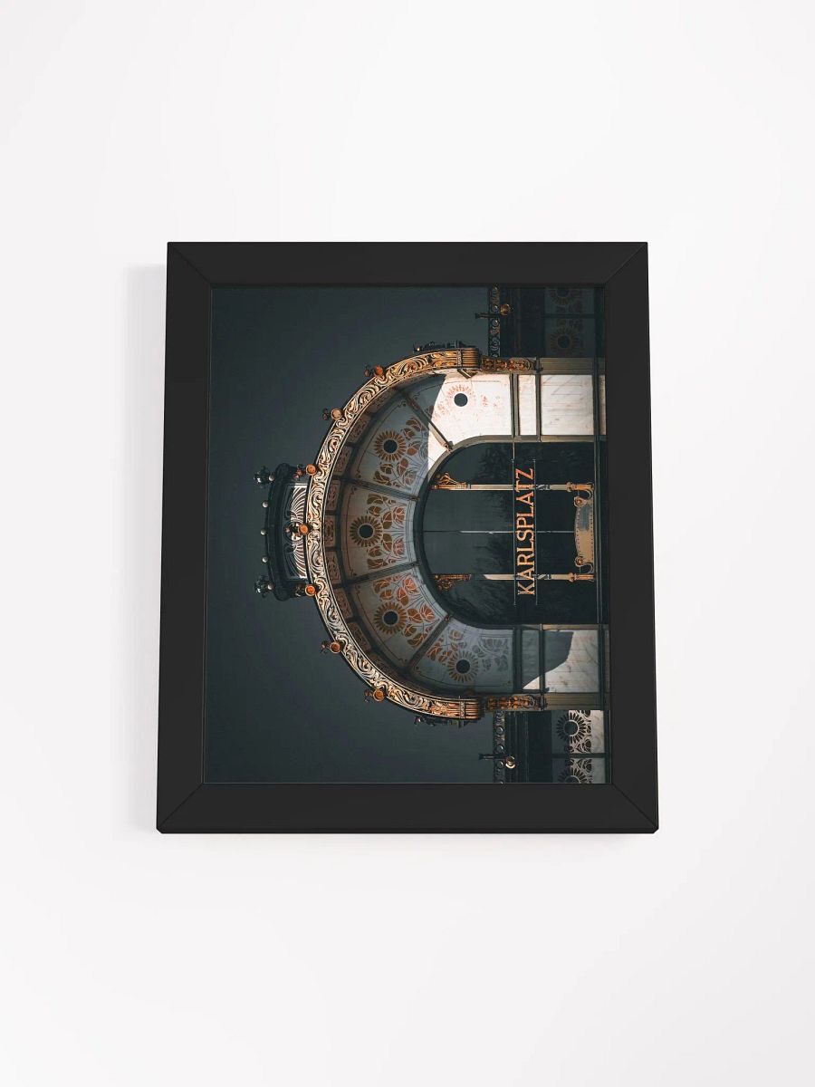 Karlsplatz Arched Facade Poster product image (93)