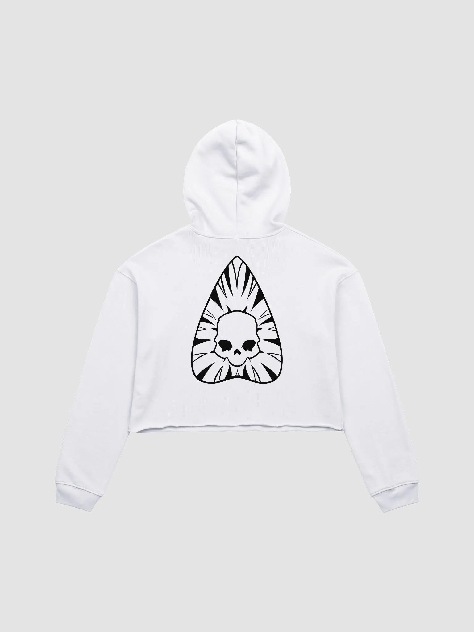 Revchette Front and Back Black Logo - Cropped Sweatshirt product image (2)