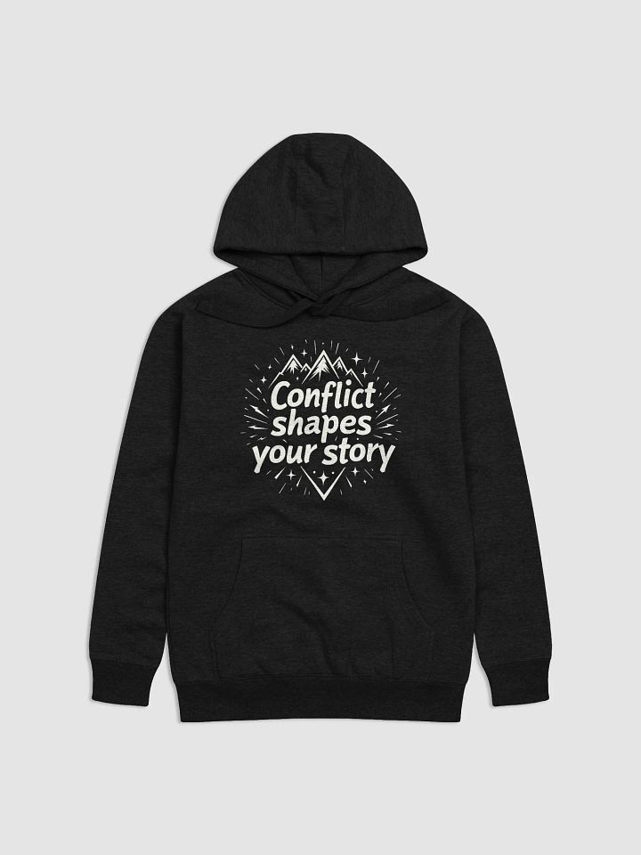Unlock Your Inner Hero with Chris Hemsworth’s Favorite Mantra: Conflict Shapes Your Story – Empower Your Journey with This Exclusive Hoodie! product image (1)