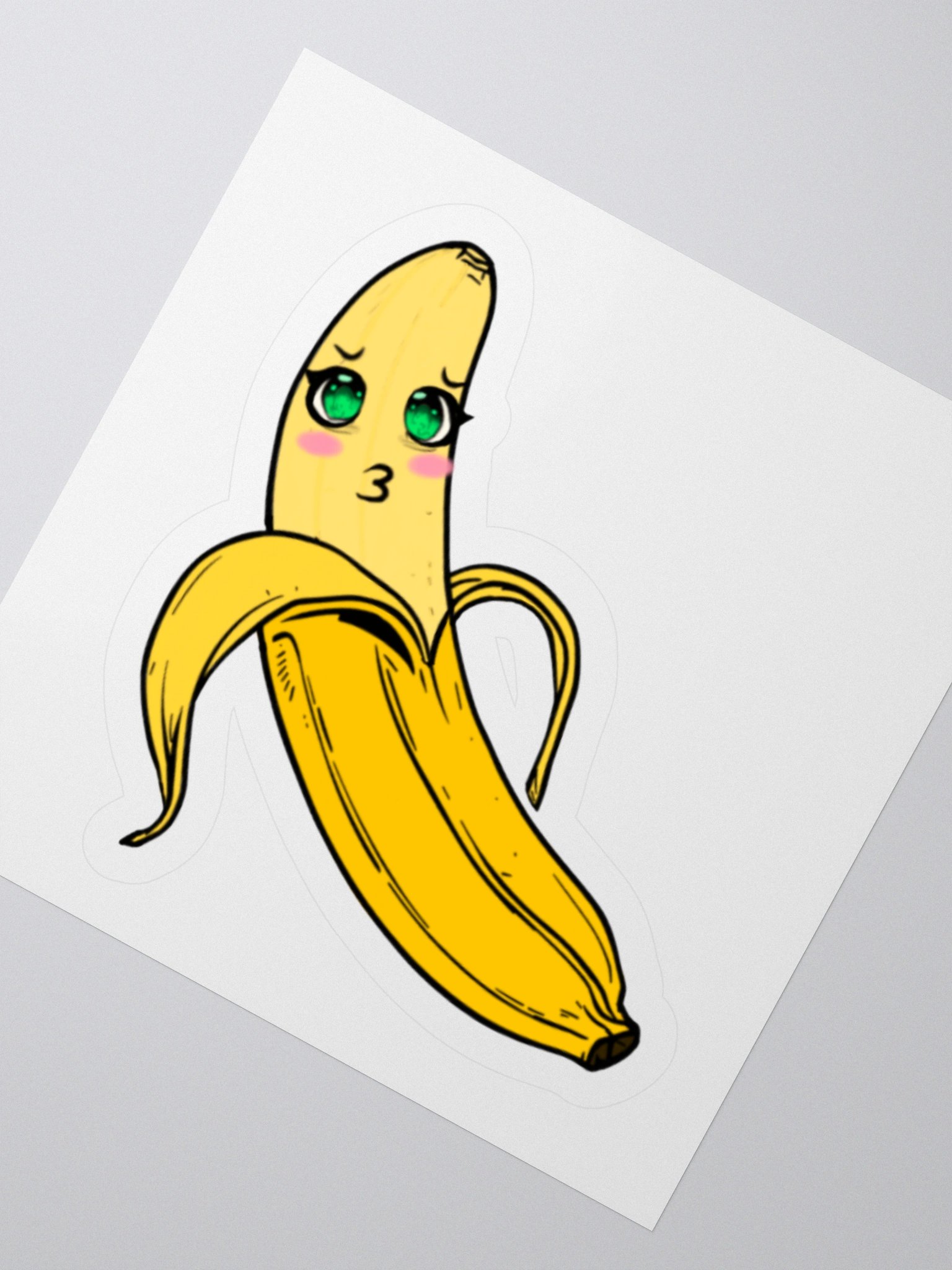 UwU Banana Sticker product image (6)