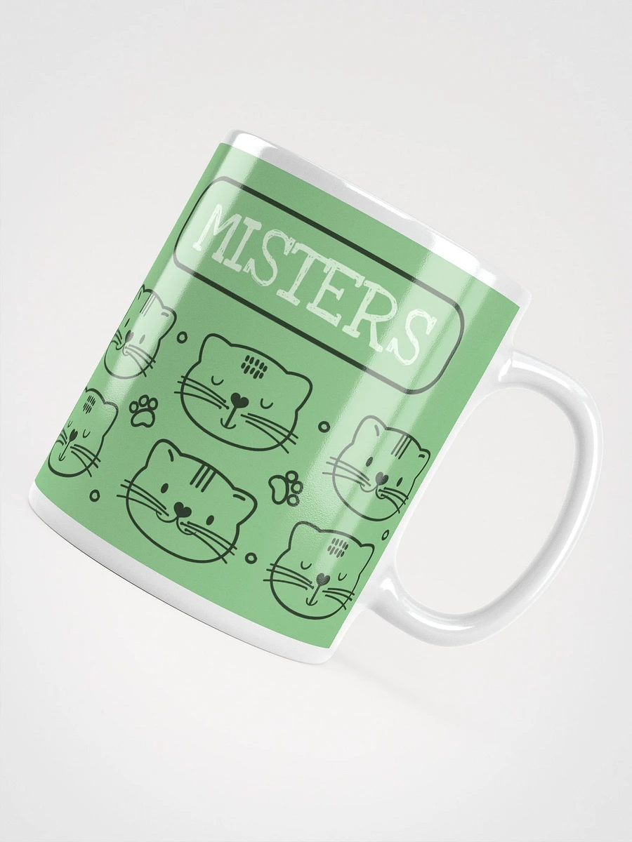 Whiskers over Misters Ceramic Mug - Adorable 11 oz or 15 oz Coffee Cup for Cat Lovers product image (8)