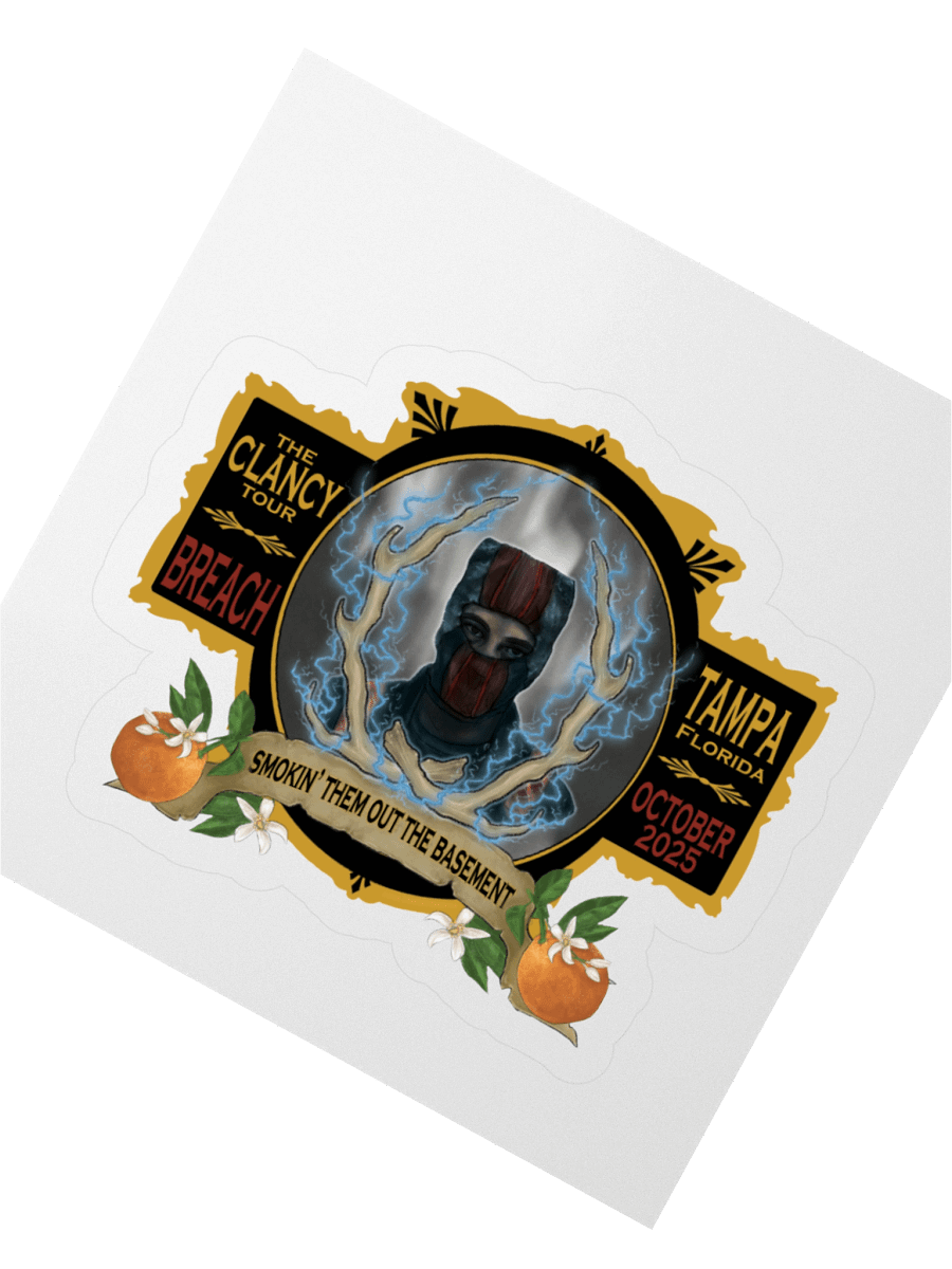 Breach Tampa - Clancy Sticker product image (3)