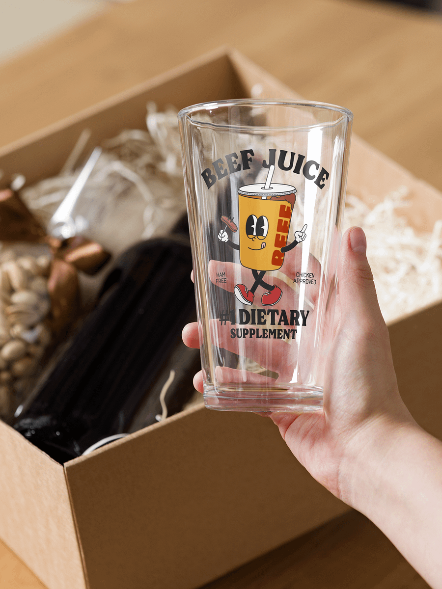 Beef Juice Pint Glass product image (3)