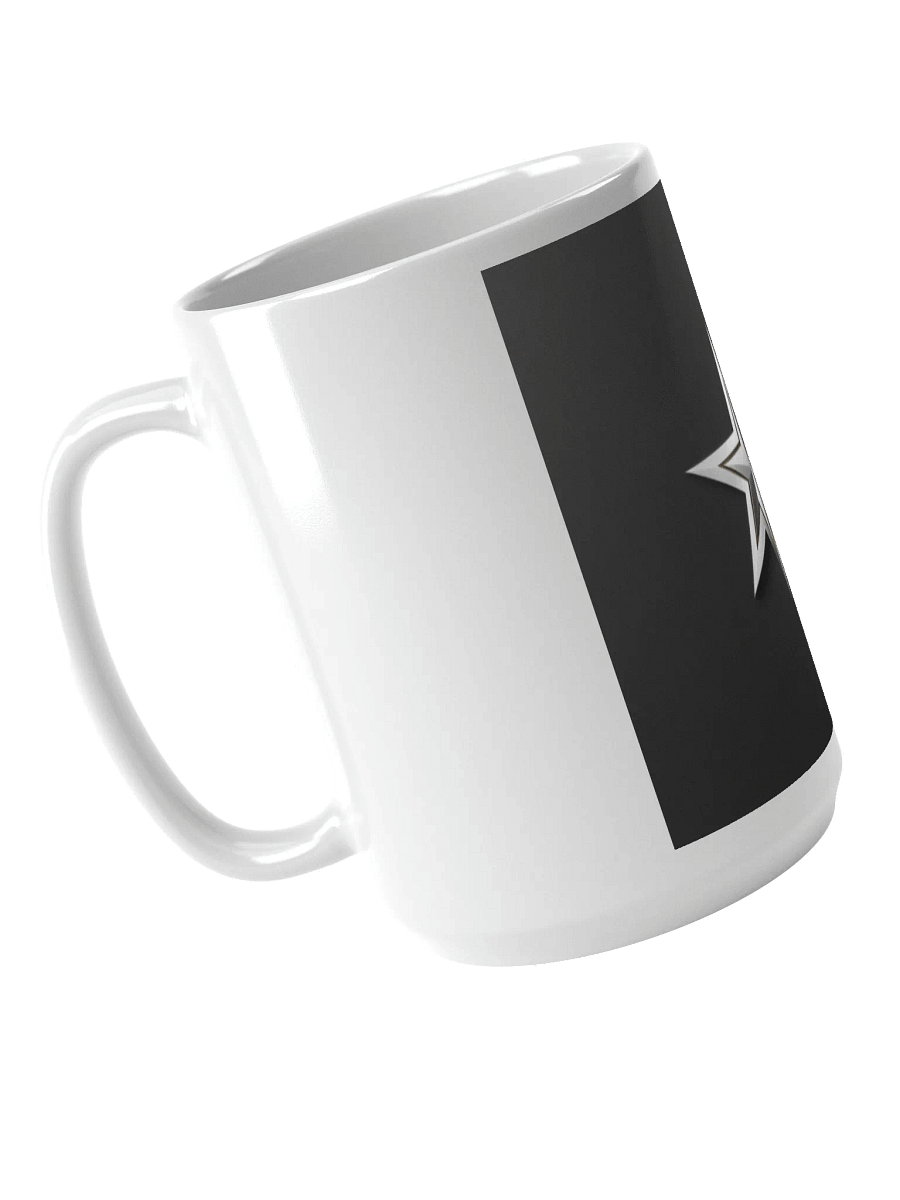 "Stellar Six-Arm Star Mug – Sip in Cosmic Style" product image (3)