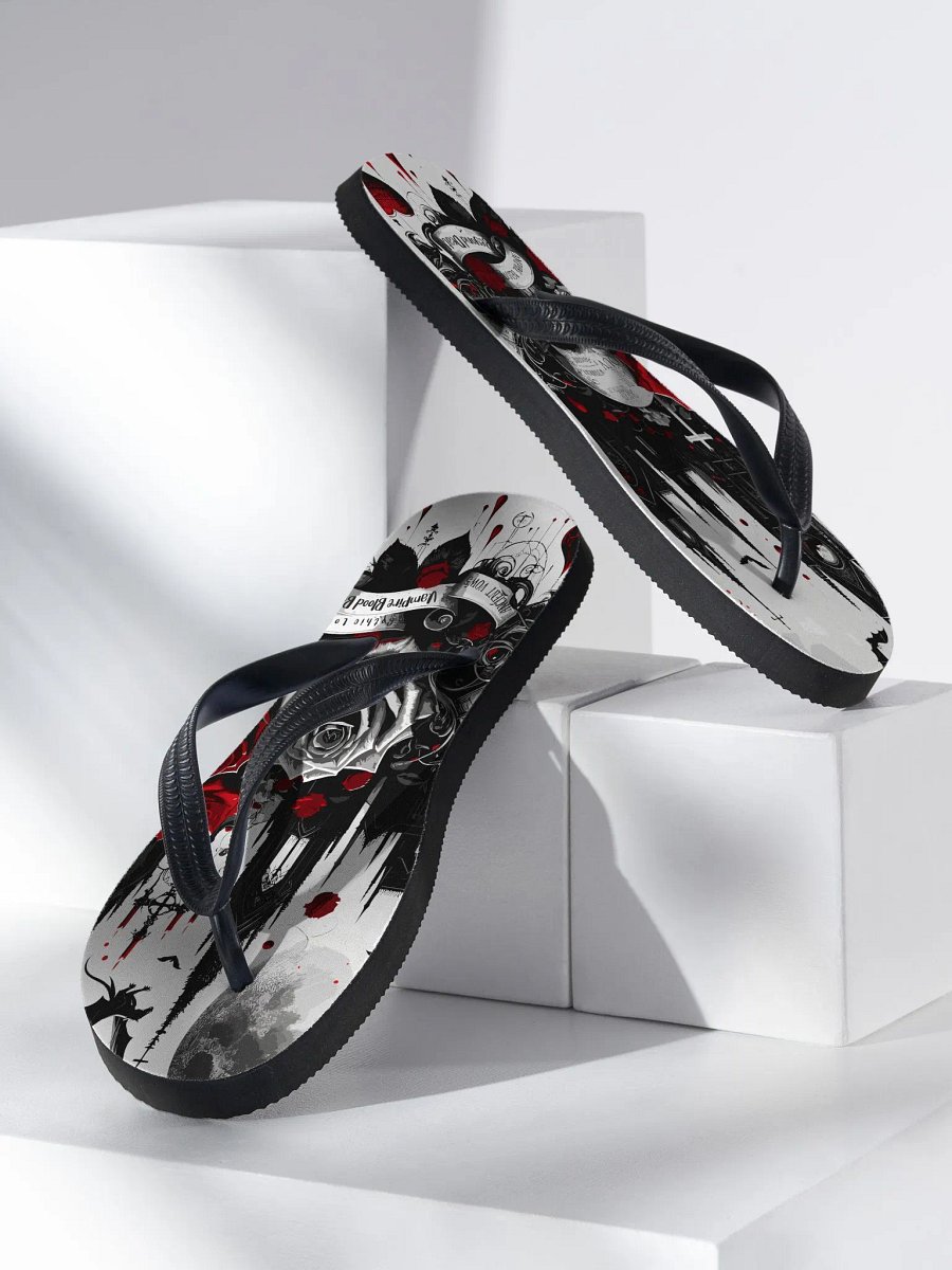 Beyond Death - Gothic Vampire Flip Flops product image (2)