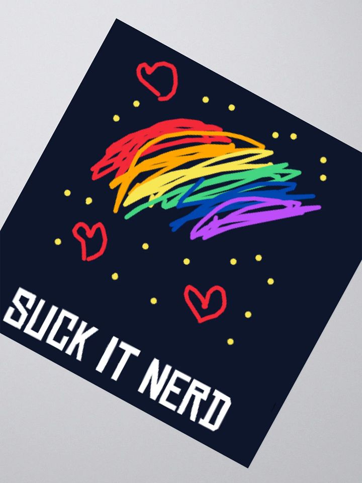 Suck It Nerd Sticker product image (2)