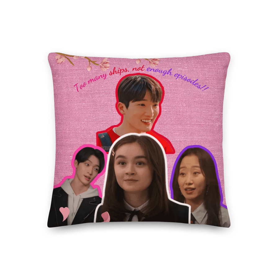 Kitty x Yuri, Minho and Dae Premium Pillow product image (1)