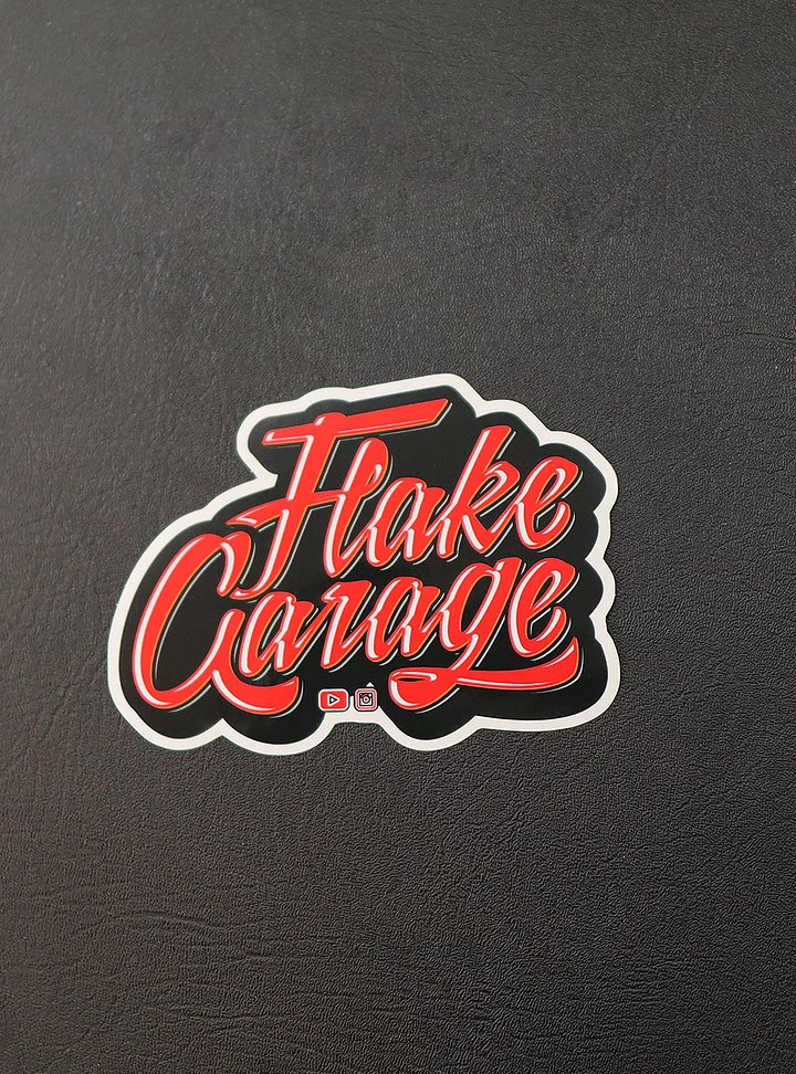 Graffiti Flake Garage Sticker product image (1)