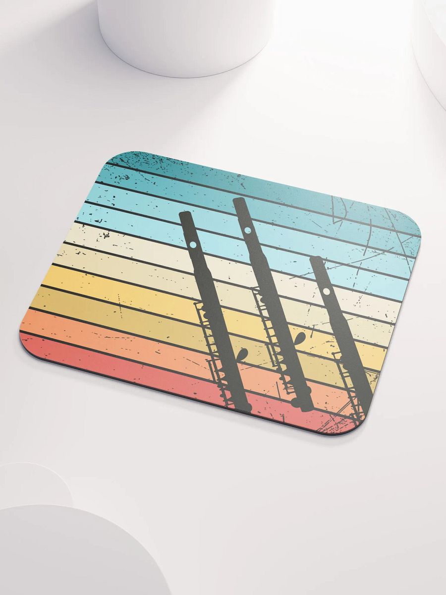 Retro Abstract Flute Mouse Pad - Piccolo product image (3)