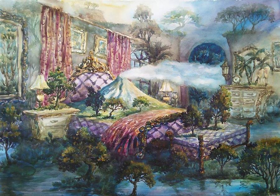 "Soulmate" Painting by Deni Je product image (1)