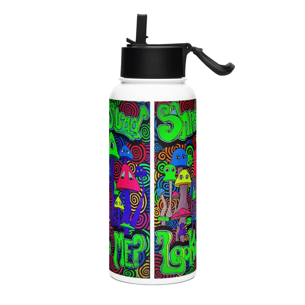 Psychedelic Shroom Squad Stainless Steel Bottle product image (3)