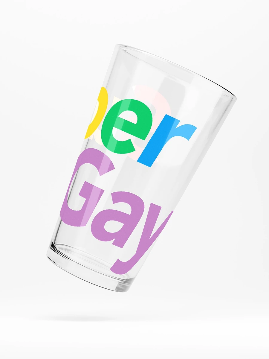 Super Gay Pint Glass product image (5)