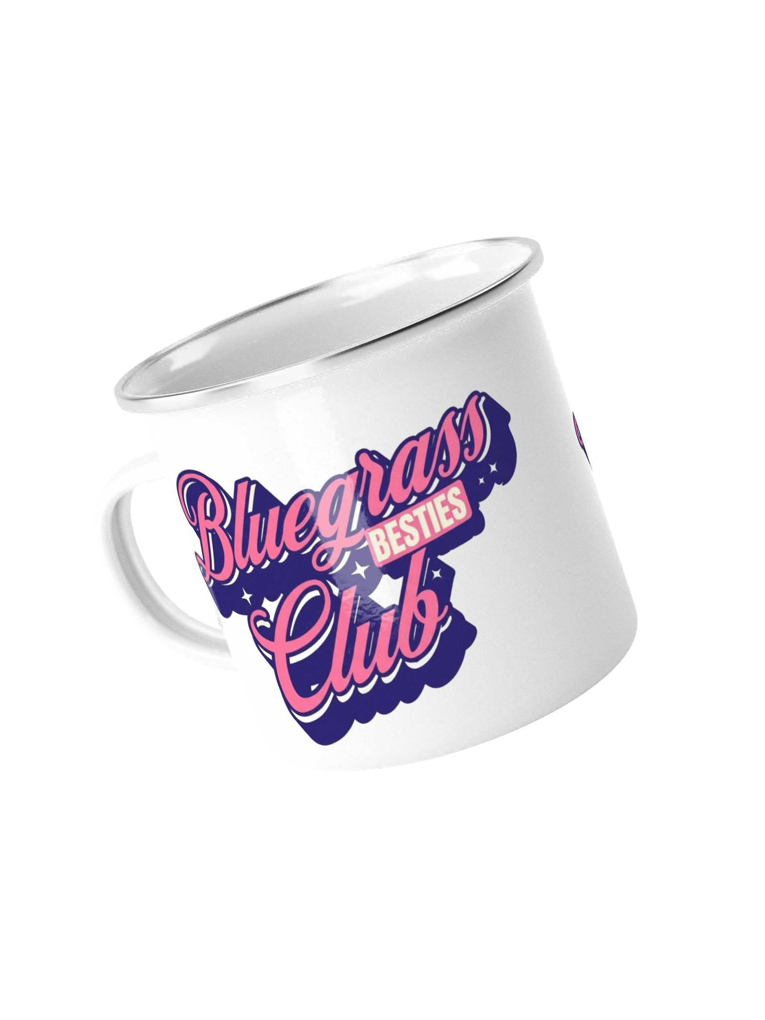 Bluegrass Besties Club Besties Enamel Mug product image (4)