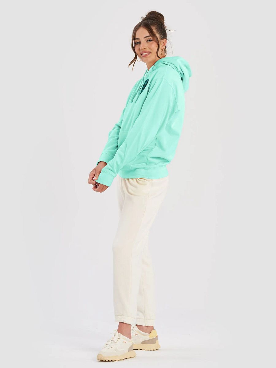 Teal Savage logo hoodie product image (2)