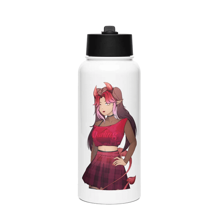 Darling Demon Stainless Steel Water Bottle product image (1)