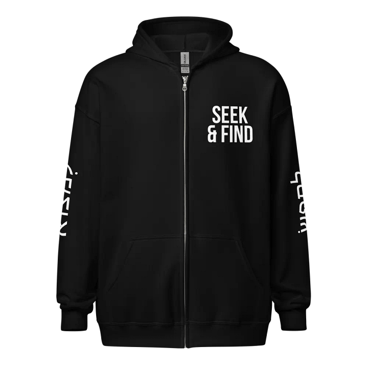 SEEK & FIND ( Zip up hoodie ) product image (1)