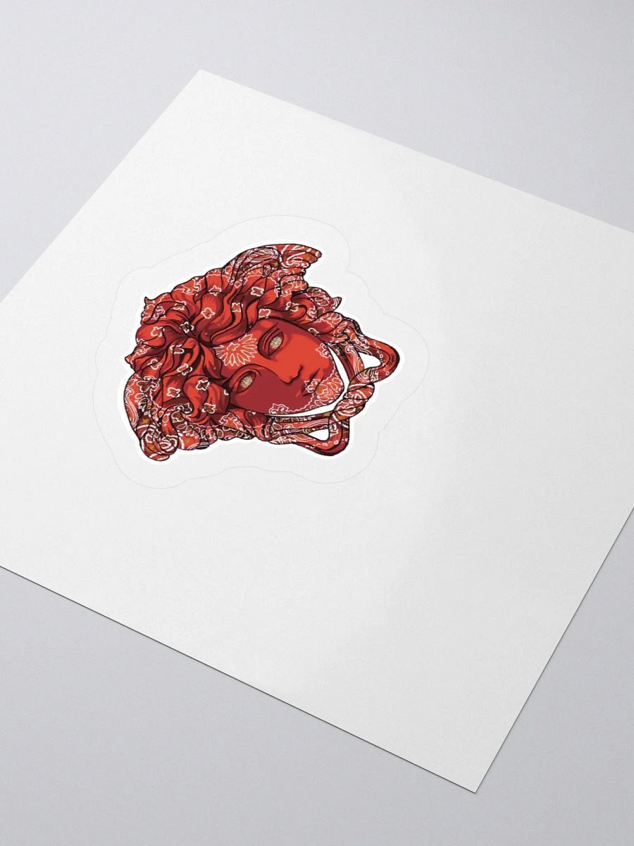 Red Rag Versace Medusa Head Sticker product image (3)
