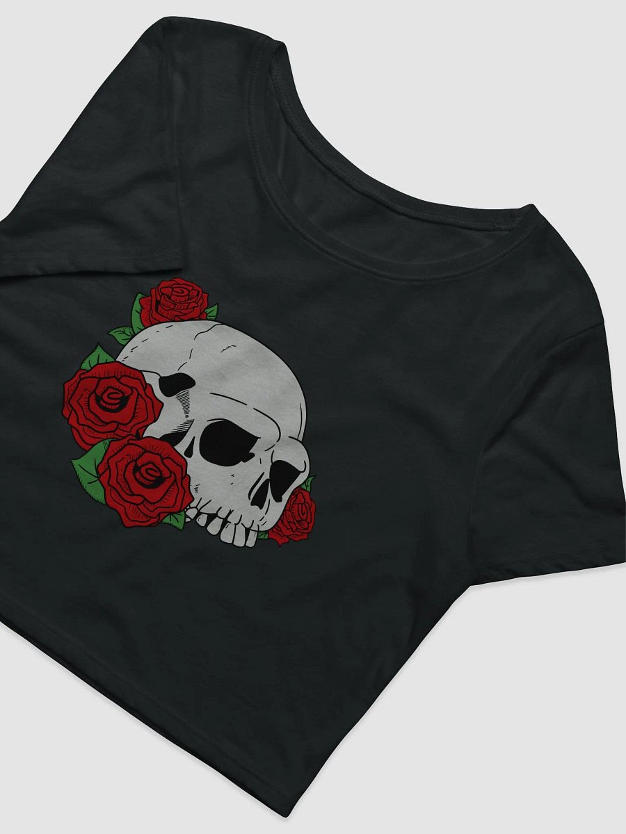 Skull & Roses Women's Crop Tee product image (3)