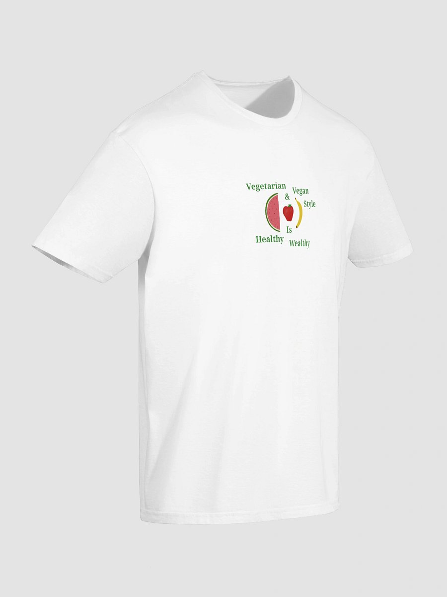 Healthy & Wealthy Vegetarian T-Shirt product image (10)