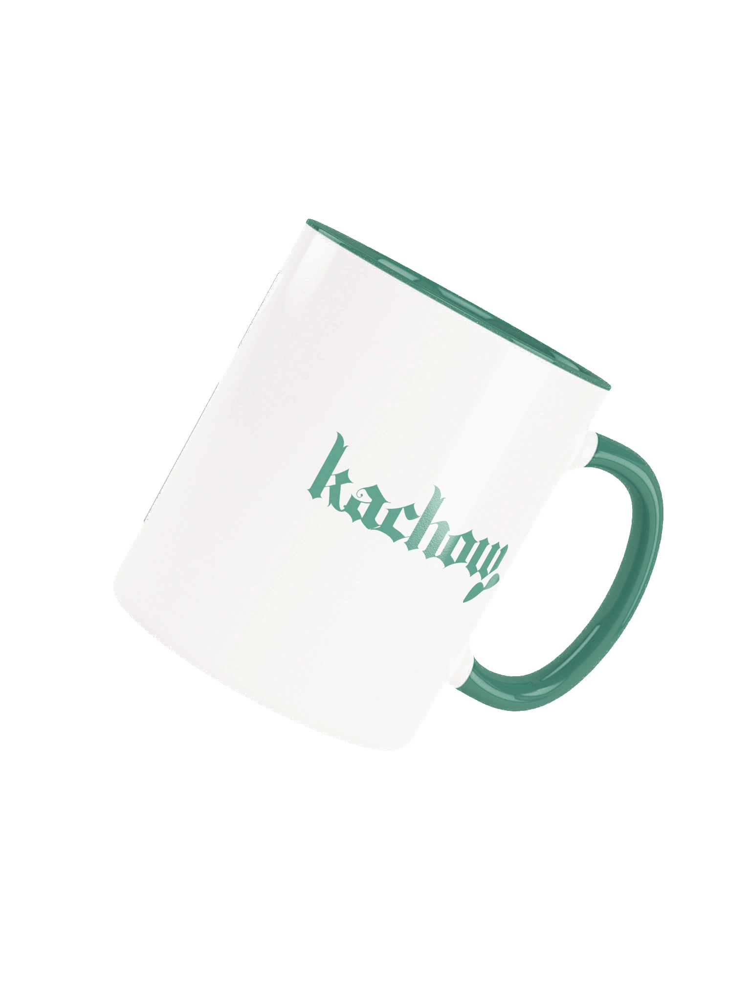 Kachow Transcripts Green Ceramic Mug product image (5)