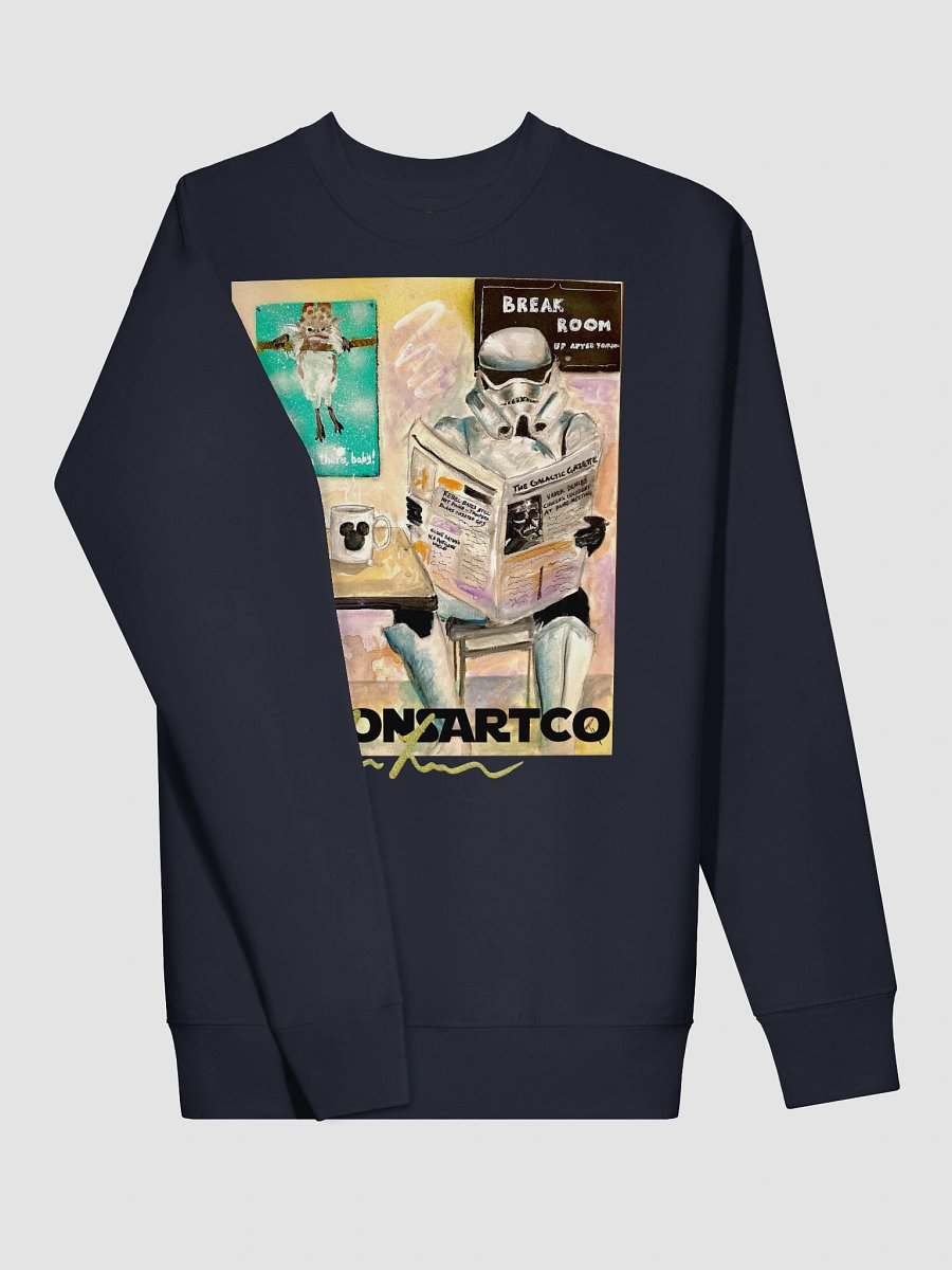 Stormtrooper Taking a Break in the Office Break Room Tee product image (29)