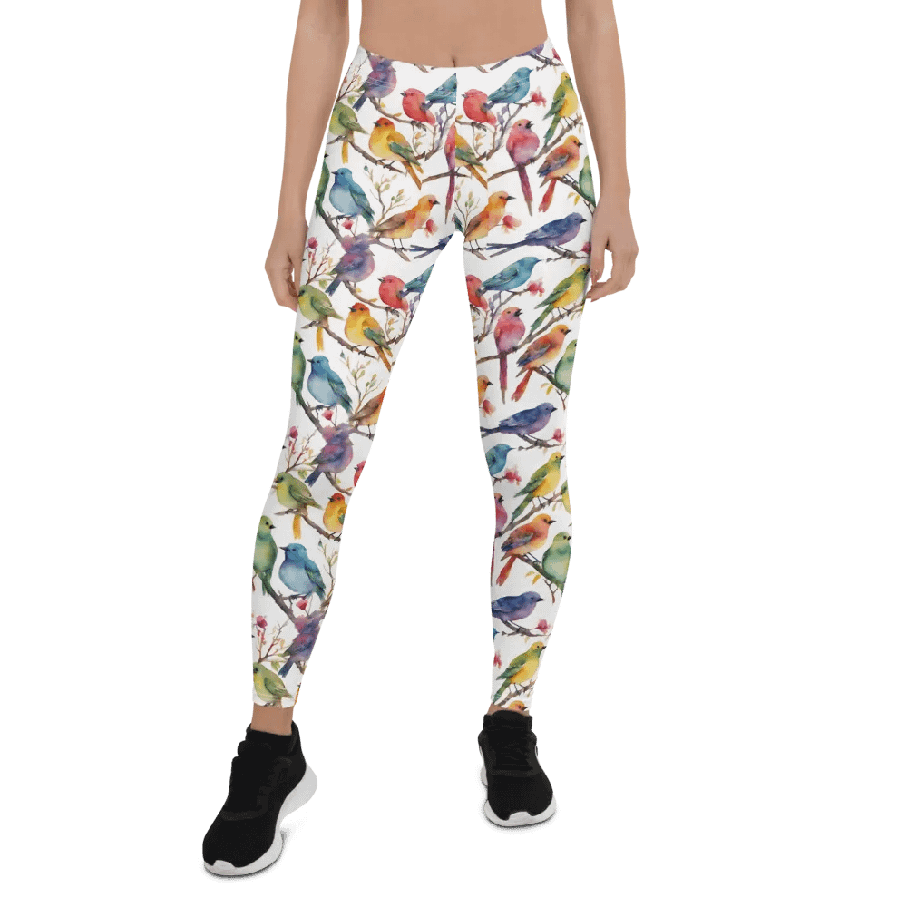 Multi Coloured Birds Leggings product image (3)
