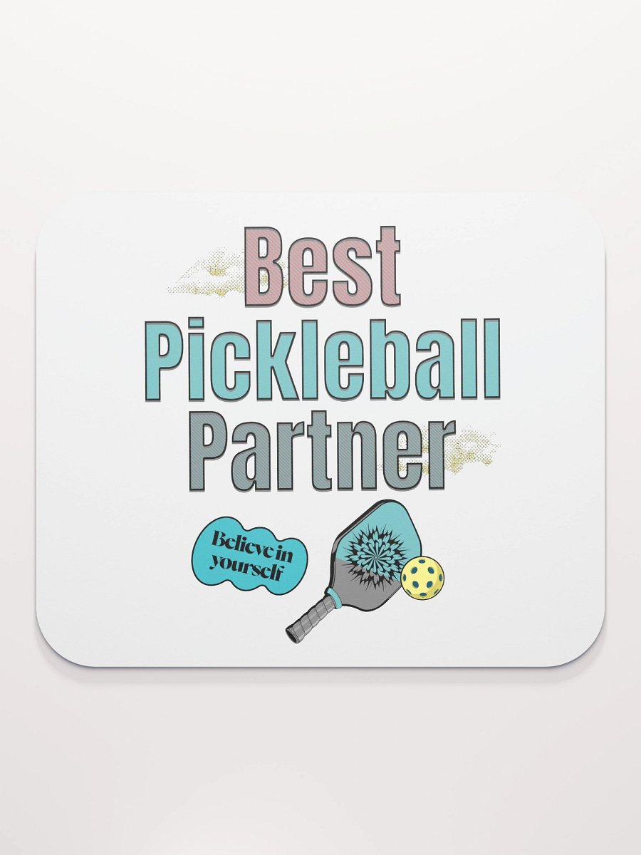 Best Pickleball Partner Mouse Pad product image (1)