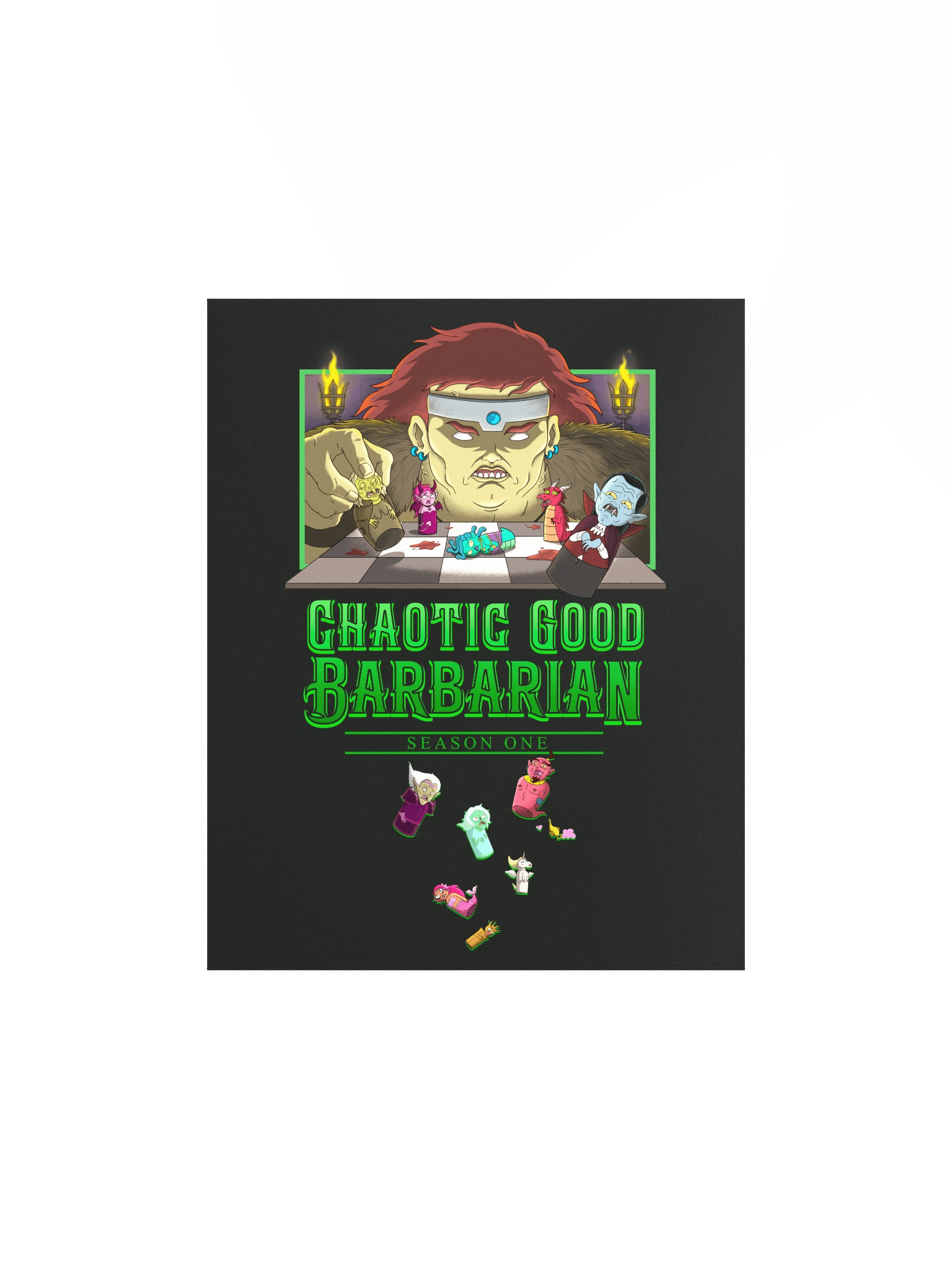 Dungeon Master Barbarian - Poster product image (1)