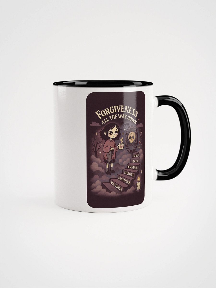 Forgiveness All The Way Down Accent Mug product image (2)
