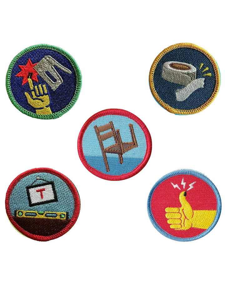 Home Project Mishaps (de)Merit Badge Bundle product image (1)