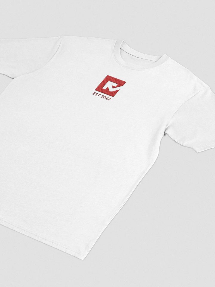 Red JNxrth Embroidered Logo Tee - (Available in 3 colours) product image (2)