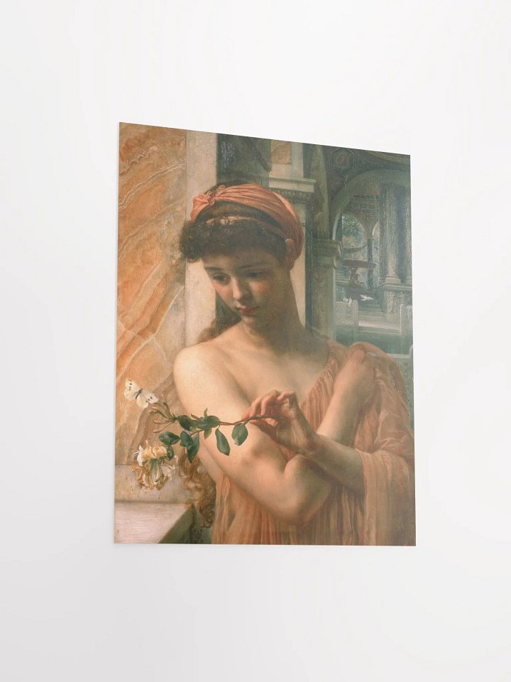 "Psyche in the Temple of Love" by Edward Poynter Print product image (1)