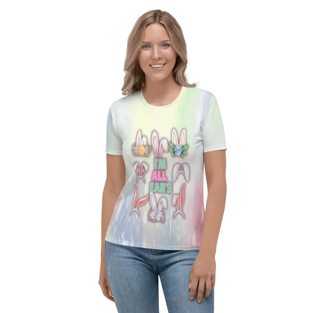 I'm All Ears Easter All Over Print T-shirt product image (2)