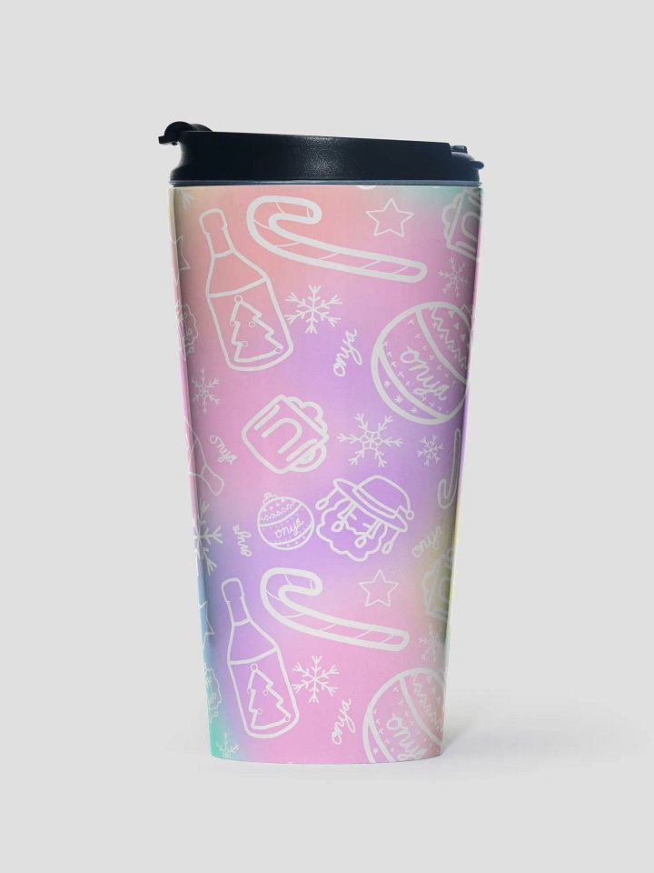 Limited Edition Christmas Tie Die Travel Mug product image (1)