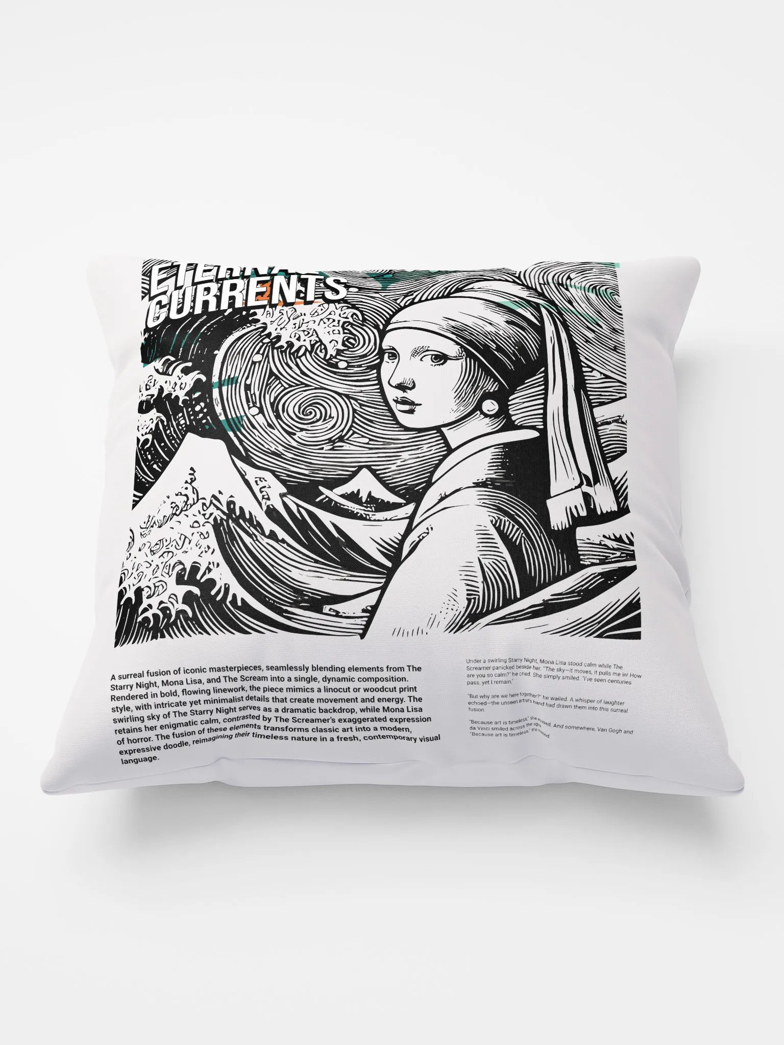 Eternal Currents Pillow product image (1)