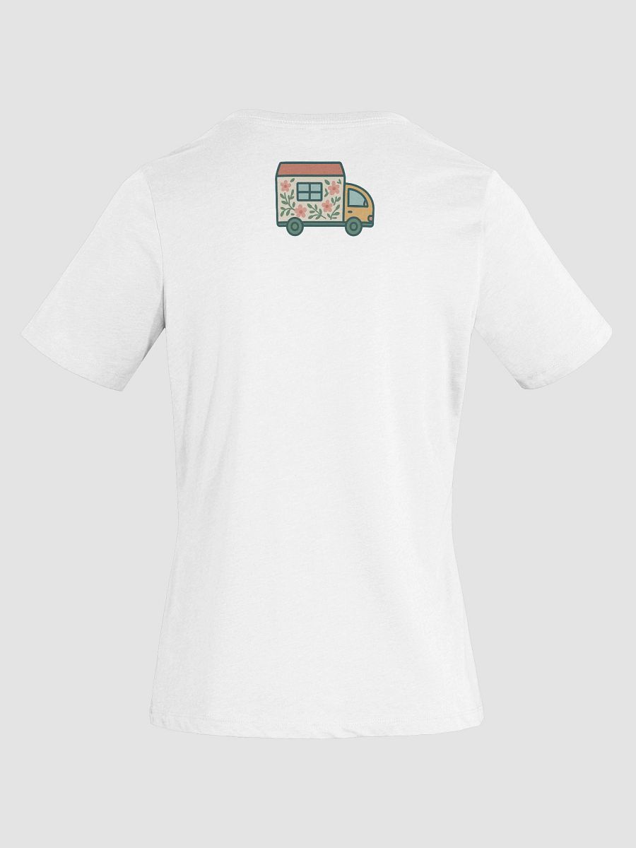 Cosy Cottage Camper Women's V-Neck Tee product image (5)