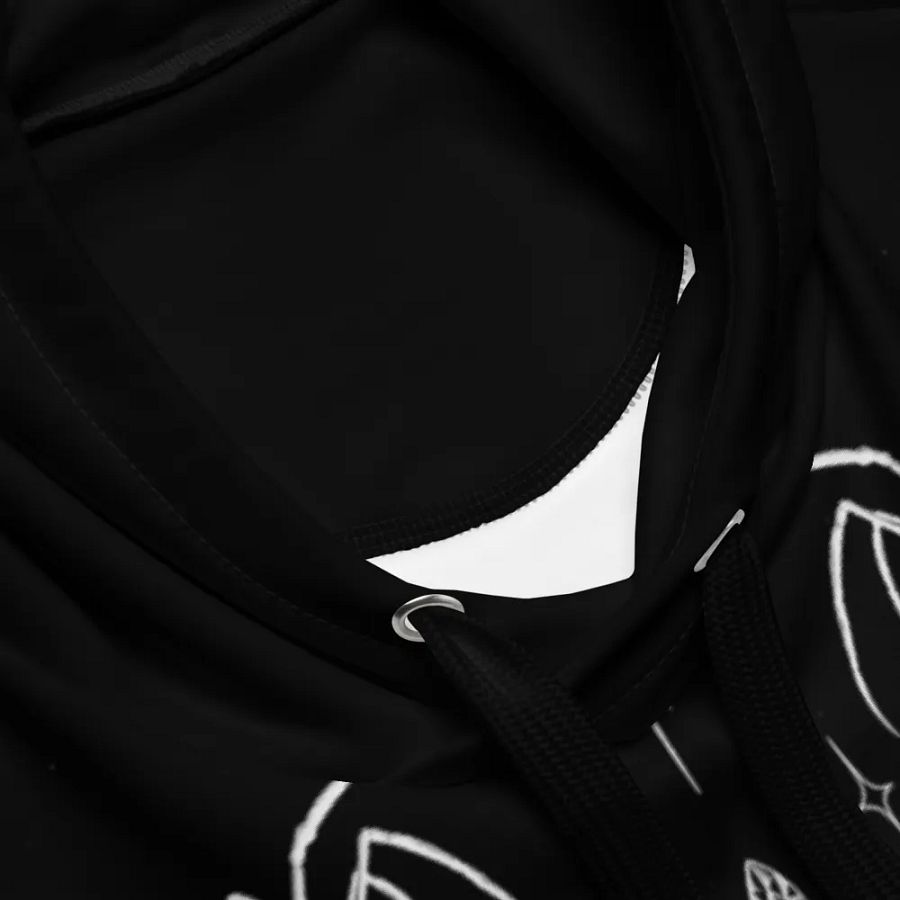 Tribal Magic - Black - Unisex Hoodie product image (4)