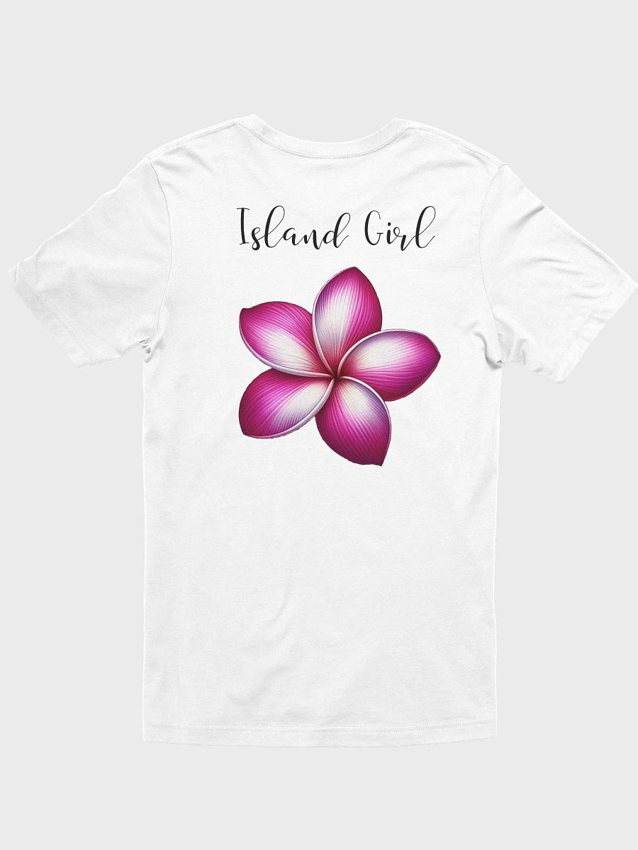 Island Girl Plumeria Paradise T-Shirt - Embrace Your Tropical Vacation Memories product image (3)