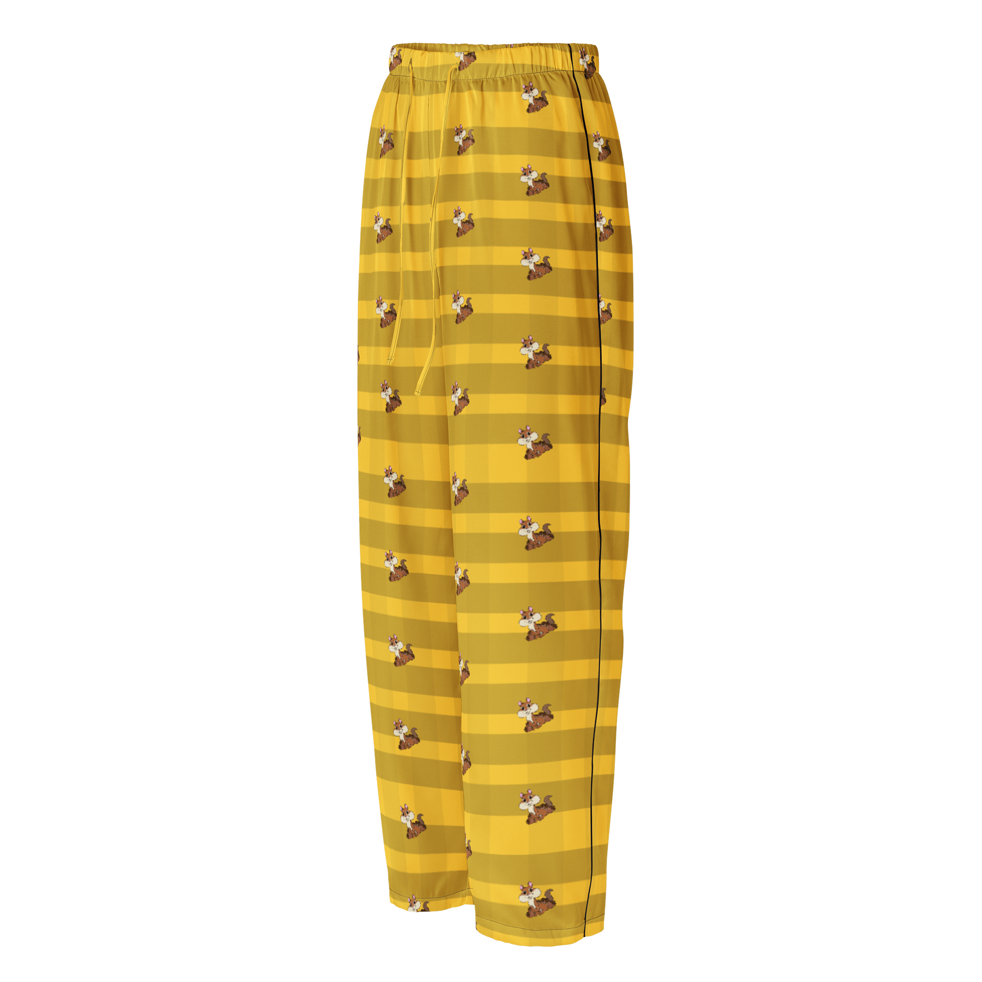 "Cheerful Chipmunk" Pattern - Women's Pajama Pants product image (1)