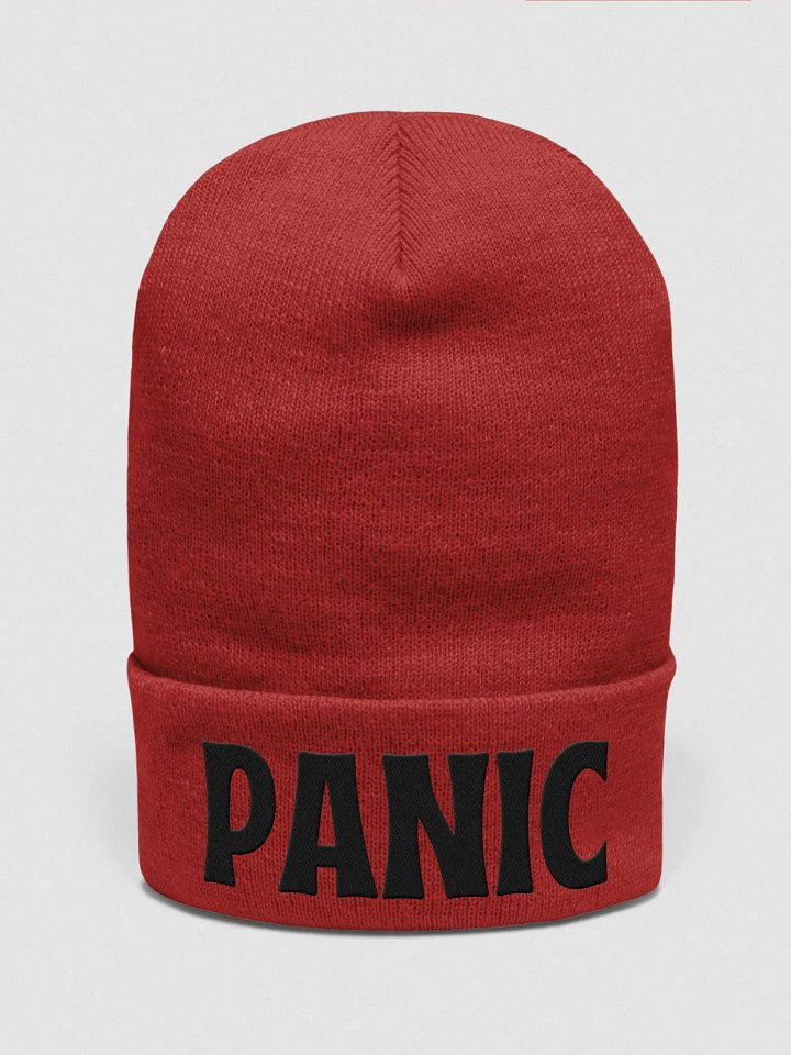 Panic Beanie Red and Gold product image (2)