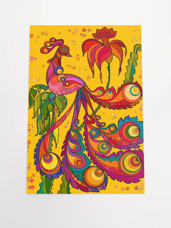 Vibrant Matte Poster: Transform Your Space! - Tropical Bird product image (1)