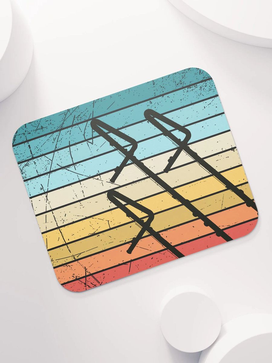 Retro Abstract Flute Mouse Pad - Contrabass product image (7)